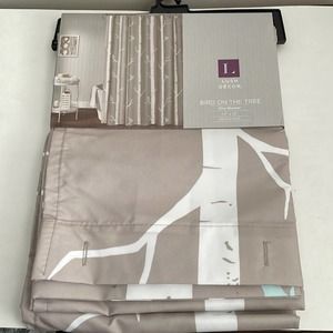 COPY - Lush Decor Bird on the Tree 72 by 72 Shower Curtain